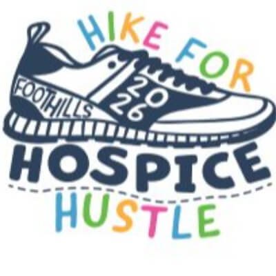 2026 Hike for Hospice Hustle Logo