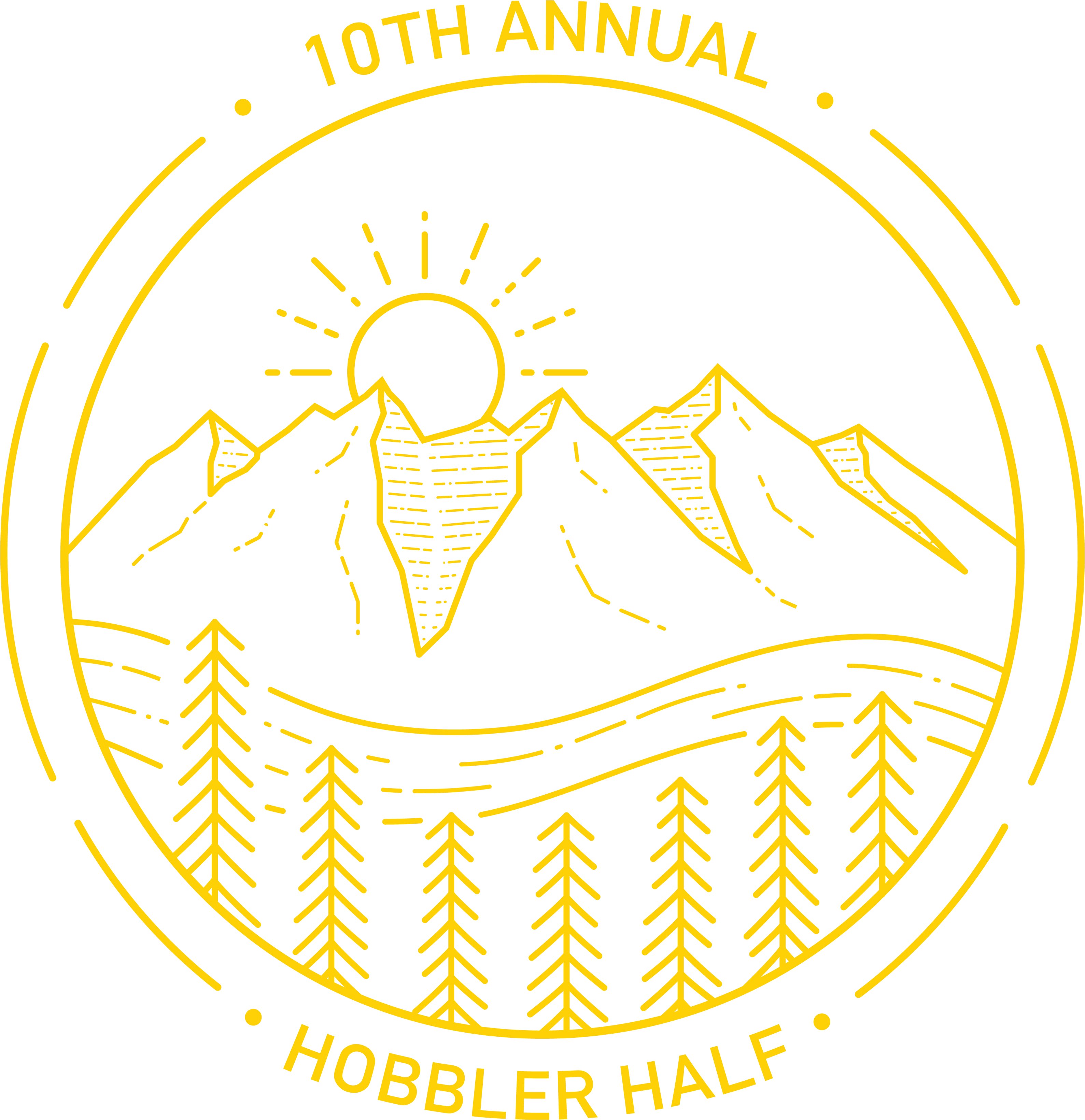 2026 Hobbler Half Marathon - 5k - Kids Marathon