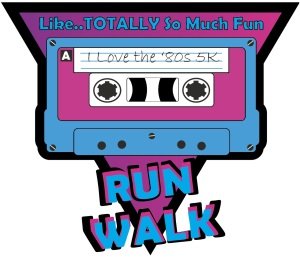 2026 I Love the 80s 5K Miami Logo