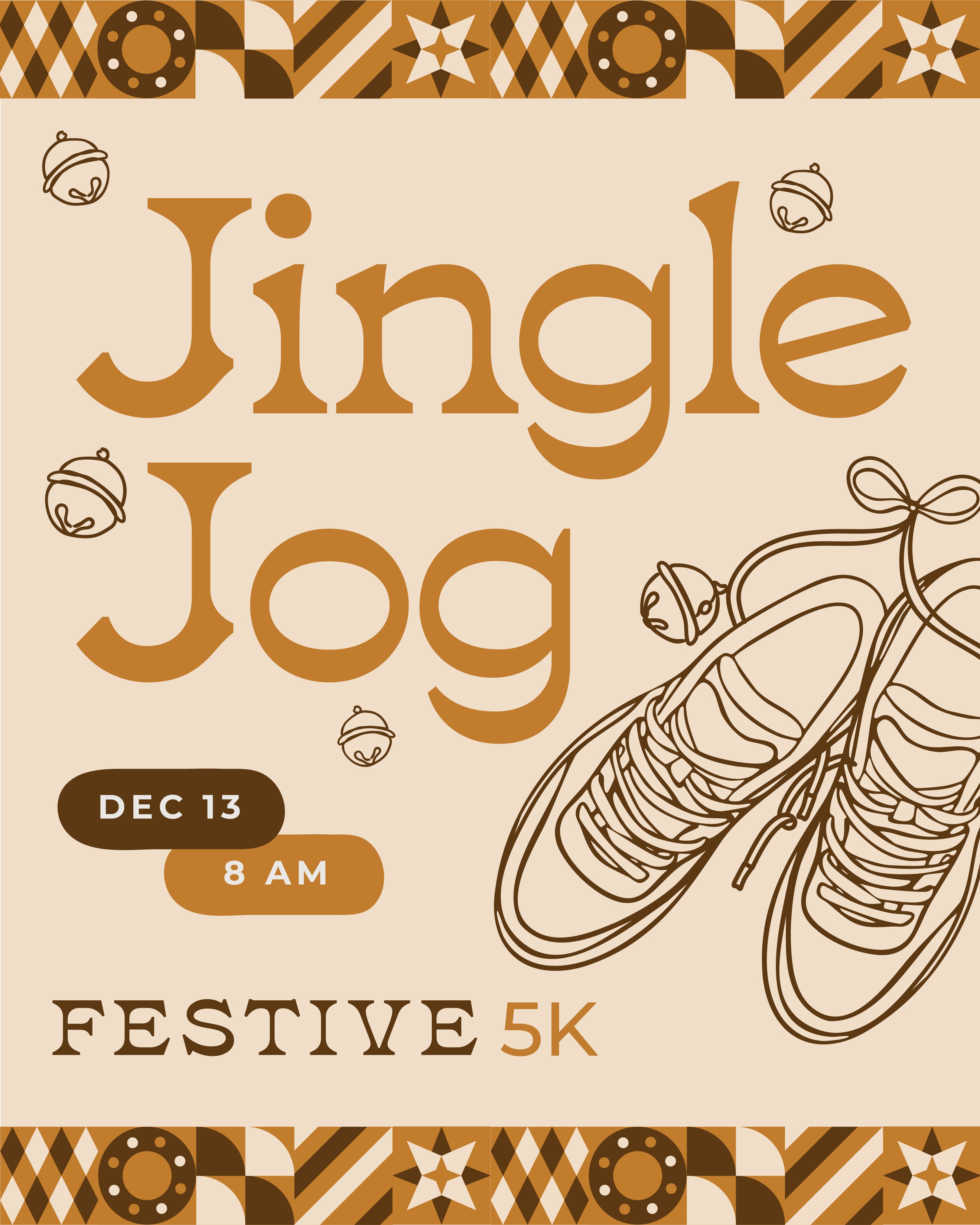 2026 Jingle Jog 5K Logo