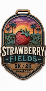 2027 Strawberry Fields 5K & 2K Logo