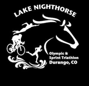 2027 Lake Nighthorse Triathlon  - Sprint and Olympic Logo