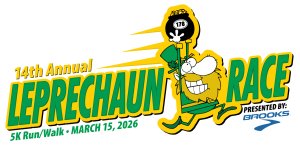 2026 Leprechaun Race 5K Run/Walk Logo