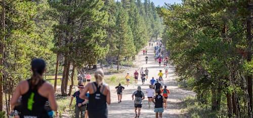 2026 Life Time Leadville Trail 10K presented by La Sportiva Logo