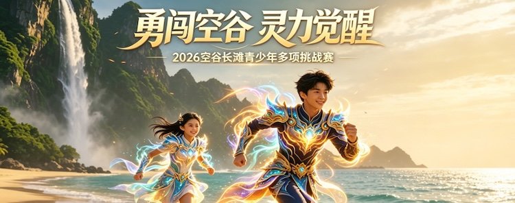 Hangzhou Empty Valley Long Beach Youth Multi-Sport Challenge 2026 (2026杭州空谷长滩青少年多项挑战赛) Logo