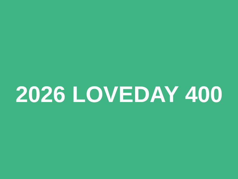 2026 Loveday 400