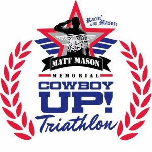 2027 Matt Mason "Cowboy UP" Triathlon/Duathlon Logo