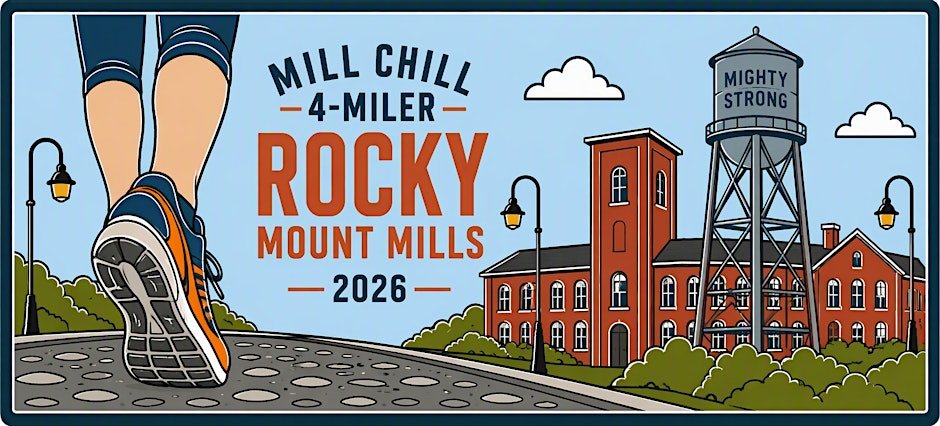 2026 Mill Chill 4-Miler Logo