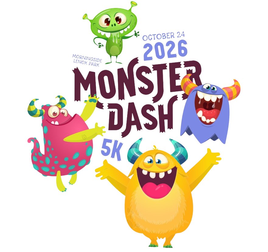 2026 Monster Dash - Morningside-Lenox Park 5K Logo