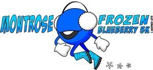 2026 Montrose Frozen Blueberry 5k Logo