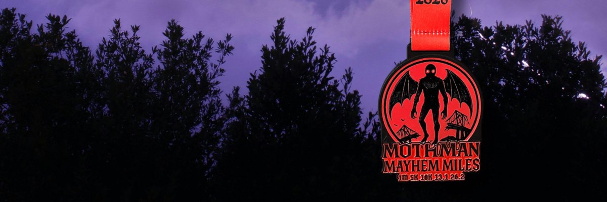 2026 Mothman Mayhem Miles 1M 5K 10K 13.1 26.2