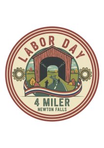 2026 Newton Falls Labor Day 4-Miler Logo