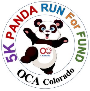 2026 OCA Colorado 5K Panda Run Logo