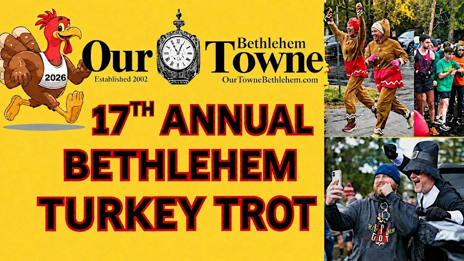 2026  Our Towne  Bethlehem Turkey Trot-5k Logo