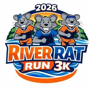2026 River Rat Run (3K) Logo