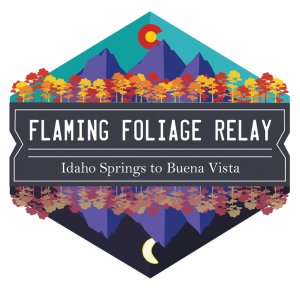 Flaming Foliage Relay - Idaho Springs to Buena Vista Logo