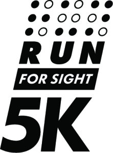 2026 Run For Sight 5K Logo