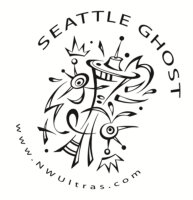 2026 Seattle Ghost Marathon, Half & 50K Logo