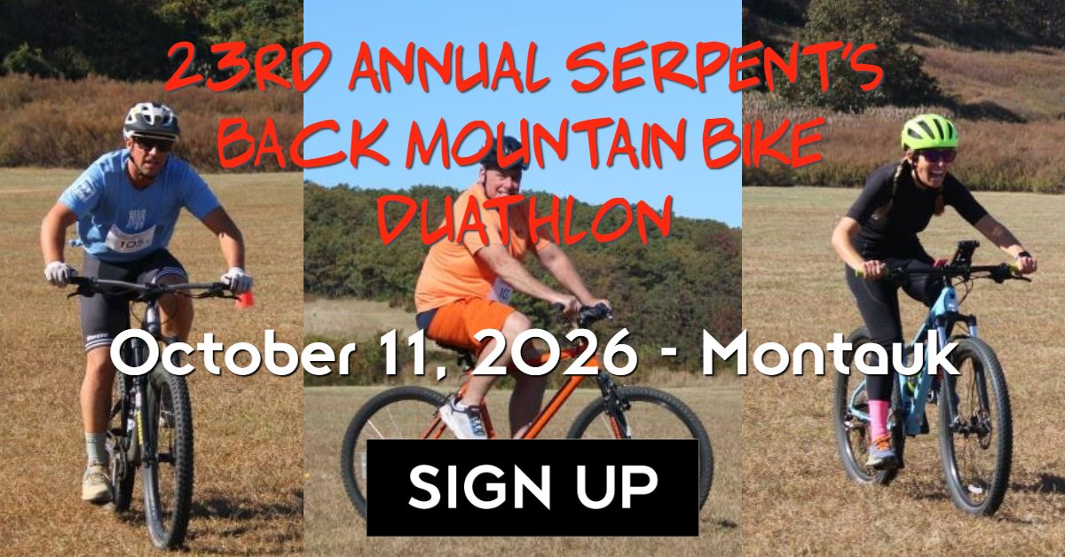 2026 Serpent's Back Mountain Bike Duathlon Logo