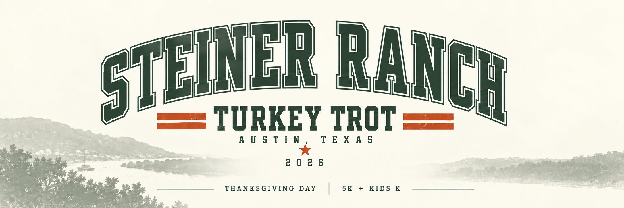 2026 Steiner Ranch Turkey Trot Logo
