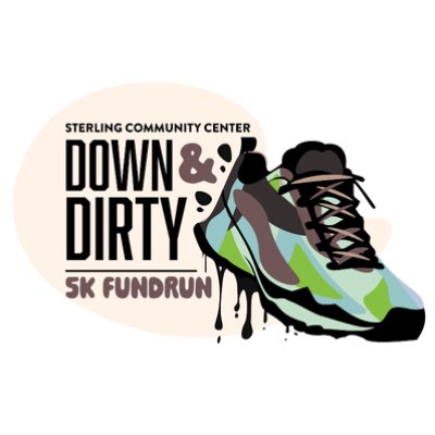 2026 STERLING DOWN AND DIRTY 5K Logo