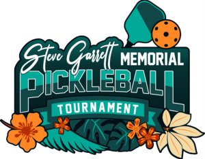 2026 Steve Garrett Memorial Pickleball Tournament Logo