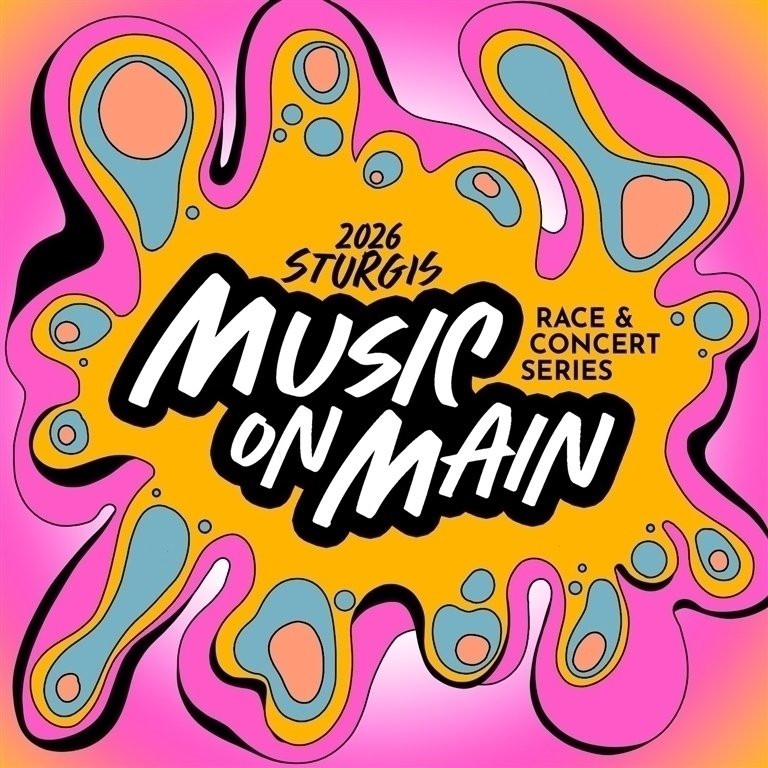 2026 Sturgis Music on Main K4 Rec Race Series #1 Logo