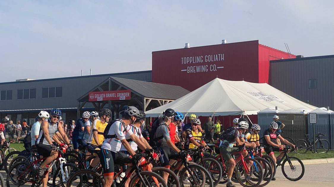 2026 Toppling Goliath Gravel Grinder Logo