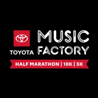 2026 Toyota Music Factory Half Marathon, 10K & 5K Logo