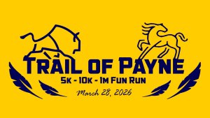 2027 Trail of Payne 5k, 10K & 1 Mile Fun Run Logo