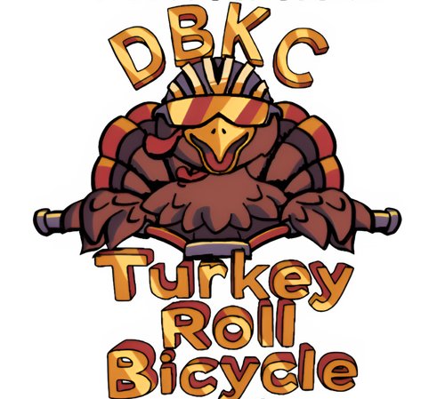 2026 Turkey Roll Bicycle Rally Logo