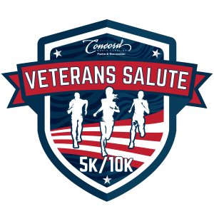2026 Veterans Salute 5K and 10K Logo