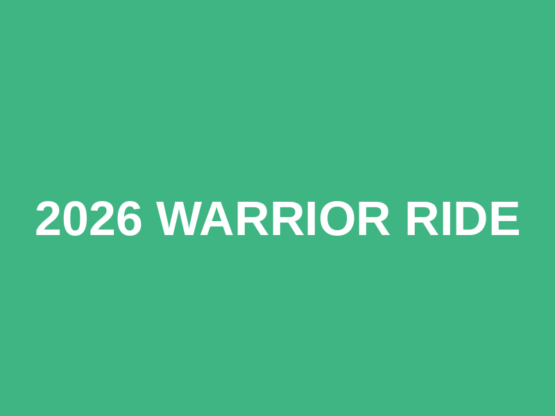 2026 Warrior Ride Logo