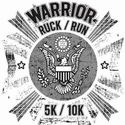 2026 Warrior Ruck/Run 5k/10k Logo