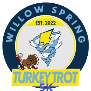 2026 Willow Spring High School Turkey Trot Logo