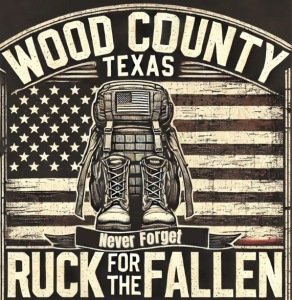 2026 Wood County, Texas - Ruck for the Fallen Logo