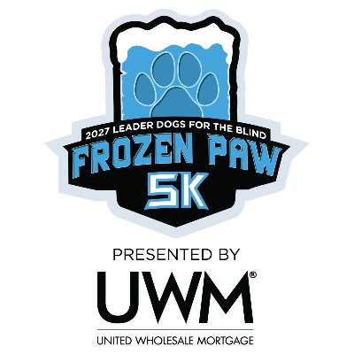 2027 Frozen Paw 5K Logo