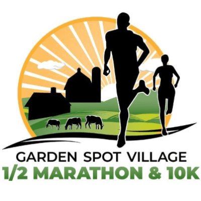 2027 Garden Spot Village Half Marathon & 10k Logo
