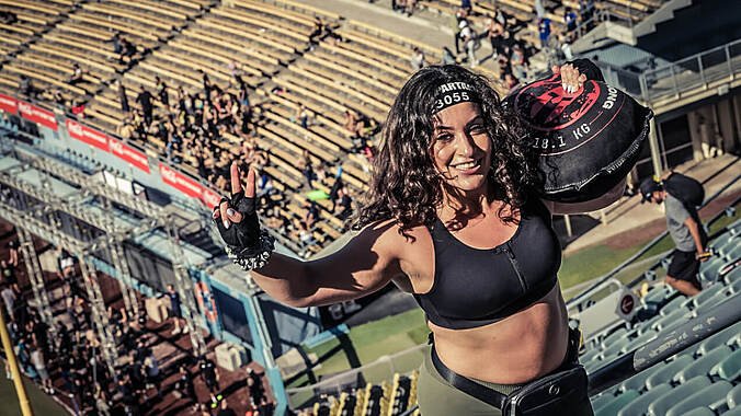 2027 Los Angeles Stadium Spartan Event Logo