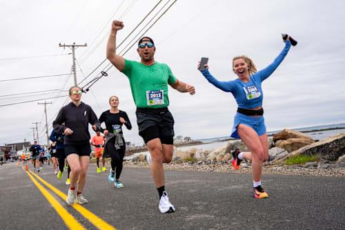 2027 Maine Coast Marathon, Half Marathon & 5K Logo