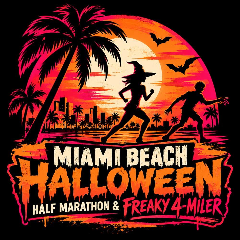 2027 Miami Beach Halloween Half Marathon & Freaky 4-Miler