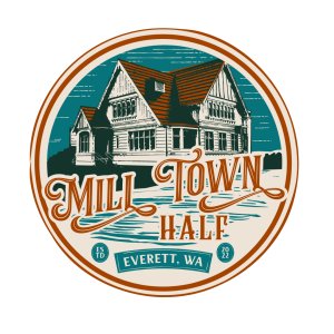 2027 Mill Town Half Marathon, 10K and 5K Logo