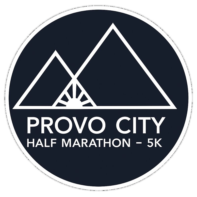 2027 PROVO CITY HALF MARATHON * 5K * KIDS MARATHON Logo