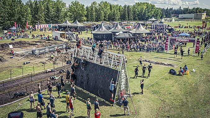 2027 Red Deer Spartan Trifecta Weekend Logo