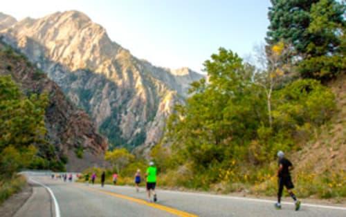 2027 REVEL Big Cottonwood Marathon & Half Marathon Logo
