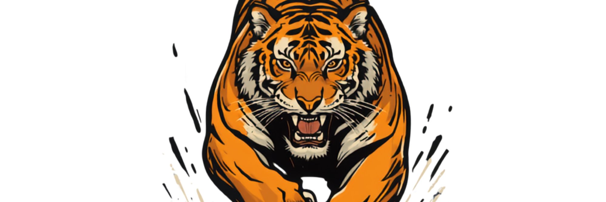 2027 Union Grove Elementary Tiger Trot Logo
