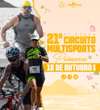 21º CIRCUITO DE TRIATHLON 2026 8º CIRCUITO DE TRAVESSIAS 2026 - PRIMAVERA Logo