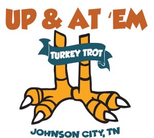 21st Annual Johnson City Turkey Trot 5K Logo