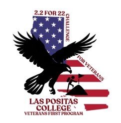 2.2 for 22 Challenge for Veterans at Las Positas College Logo
