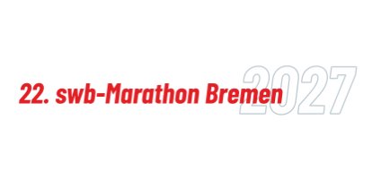 22. swb-Marathon Bremen 2027 Logo